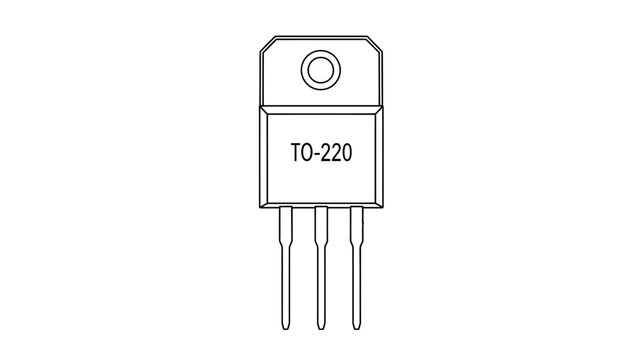 TO-220 Package Transistor Electronic Component