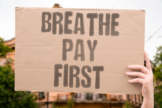 "Breathe Pay First" Fresh air in designated natural areas is now gated behind mandatory paid entry. FRESH. AIR. DESIGNATED. GATED. MANDATORY.