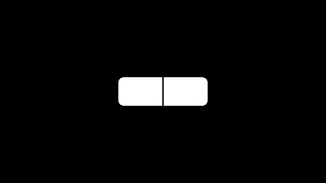 Animation of magnetic field lines around a permanent magnet. Animation of magnetic induction lines around a permanent magnet. Magnetic field animation.
