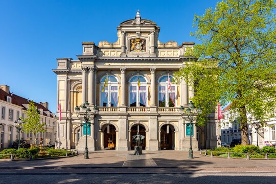 Royal City Theatre (Stadsschouwburg) in Brugge, Belgium