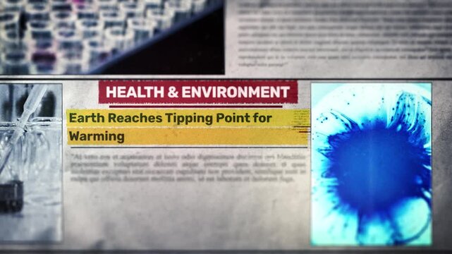 Earth Reaches Tipping Point for Warming