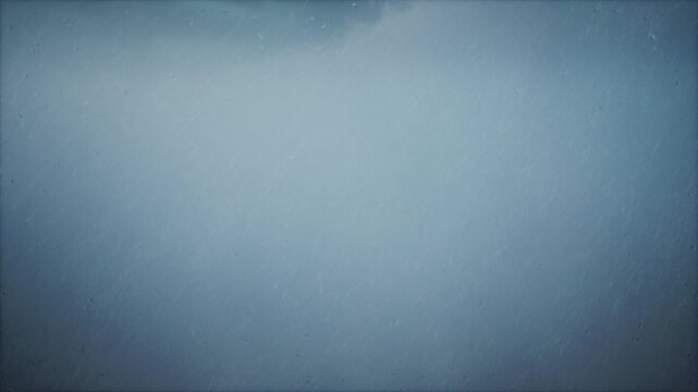 Rain And Lightning In The Sky Background 04