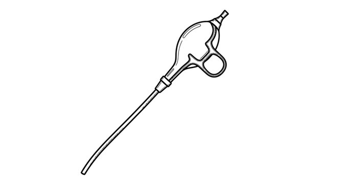 Medical Endoscope Instrument with Flexible Tube and Handle