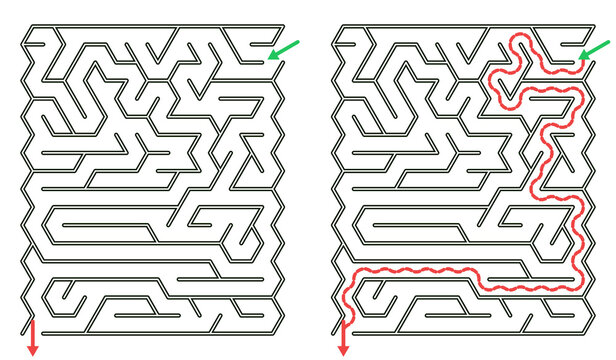 geometric labyrinth