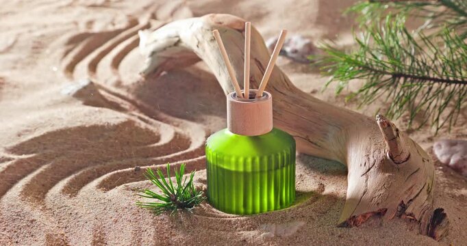 Unique fragrance diffuser smelling of summer and holidays.