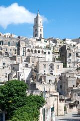 Obraz premium The Old town of Matera, Basilicata Region, Italy