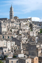 Obraz premium The Old town of Matera, Basilicata Region, Italy