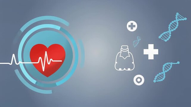 heart with heartbeat symbol