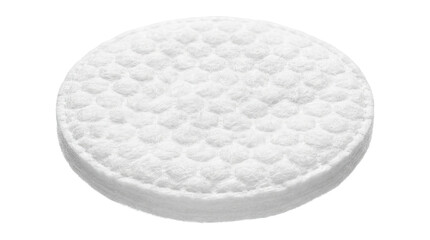Quilted round mattress pad isolated on transparent background, ready for design use on t-shirts, clipart, stickers, print-on-demand products and sublimation projects. © Yuliia