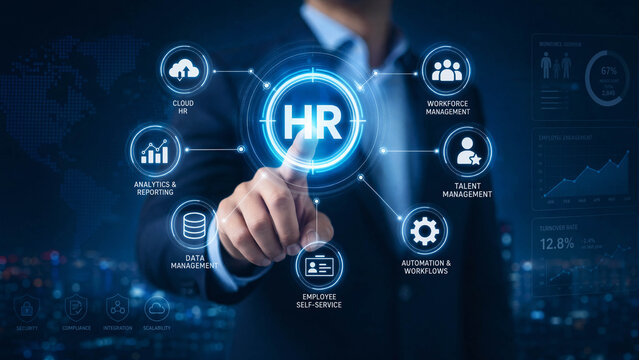 Digital HR Interface Concept