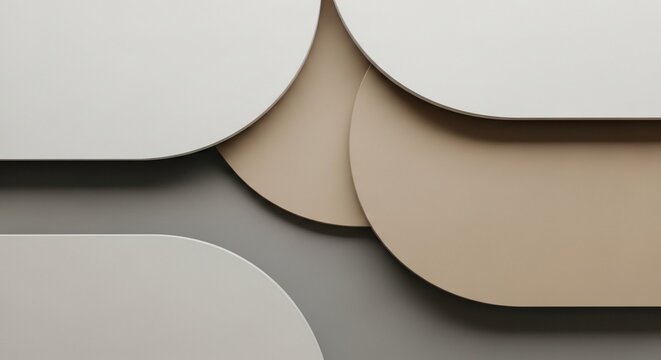 Abstract geometric layers background