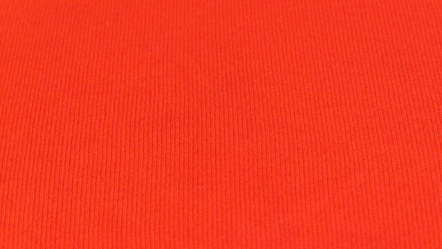 Red Knit Fabric Texture Background