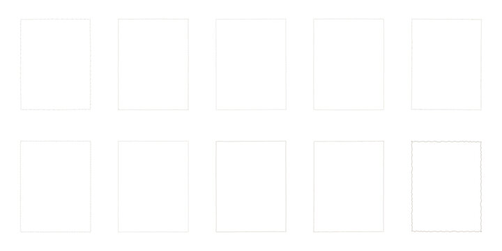 This Doodle border set, designed in a minimalist doodle style, is easy to use and versatile for various applications such as decorating cards, worksheets, teacher supplies, students, websites