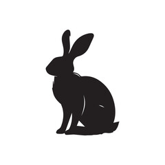 Fototapeta premium vector illustration of a rabbit