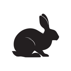 Fototapeta premium vector illustration of a rabbit