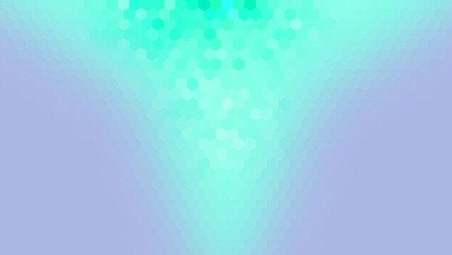 background design with grey blue, and light blue hexagon pattern surface.  vertical gradient with inverted triangular shape