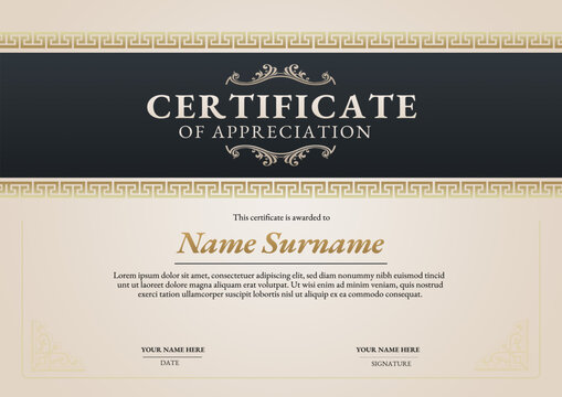 certificate of completion template