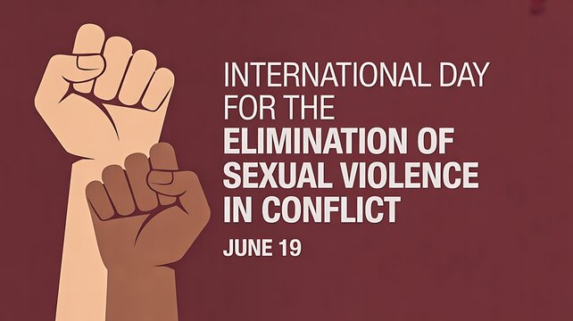 International day for the elimination of sexual violence in conflict awareness campaign