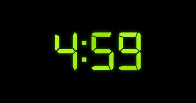 5am Alarm Green Digital