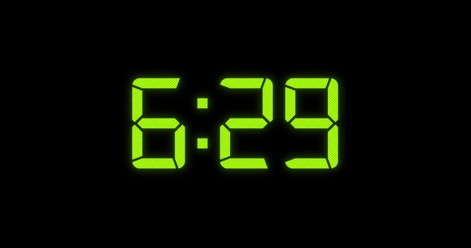 630am Alarm Green Digital