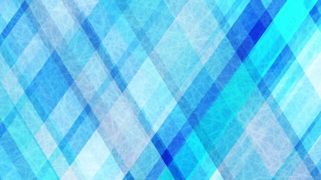 Abstract Blue Diagonal Plaid Background with Washi Paper Texture