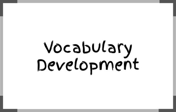 Vocabulary Development