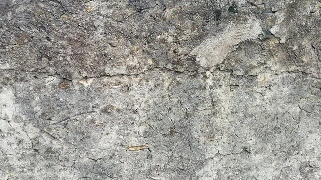 Close Up View of Weathered Limestone Rock Texture in Cassis France
