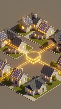 Smart Grid Energy Sharing in a Residential Neighborhood Generative AI