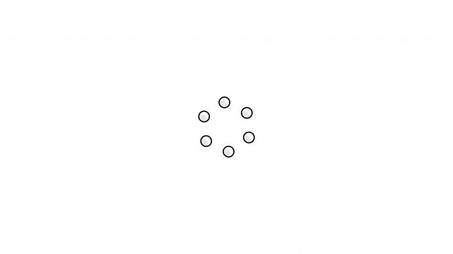 \modern loading circle motion video