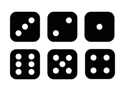dice-icon-set-black-and-white-vector-dice-symbol-casino-game-ui-elements
