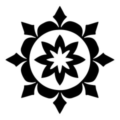 decoration mandala design crest ornate © Ruska Studio
