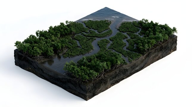 3D GIS Terrain Model Visualization DEM and DSM Analysis of a Boreal Taiga Forest Ecosystem