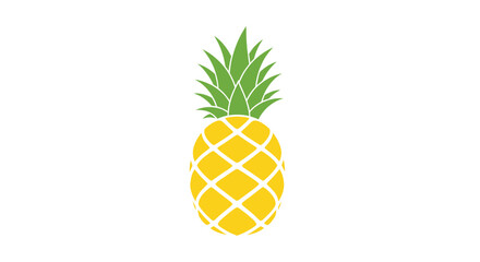 Stylized Pineapple Icon © yati