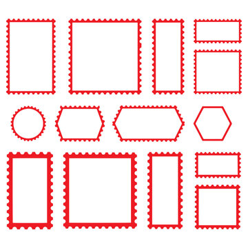 Event Tickets Voucher Silhouette Pack - Coupon Label Entry Pass Blank Template Vector Elements