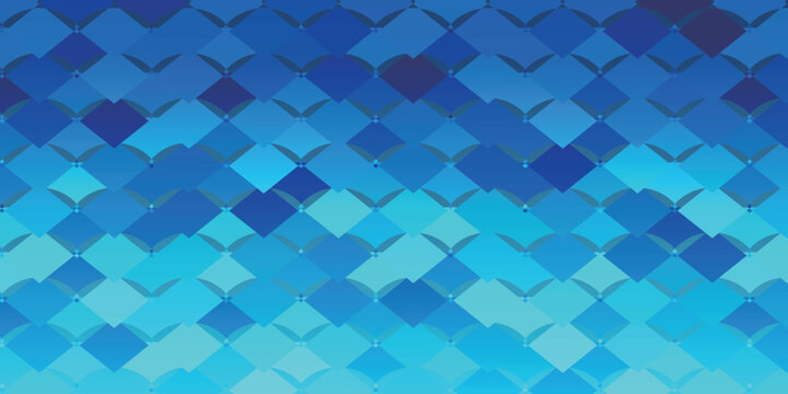 Blue Geometric Gradient Pattern Background Texture Design