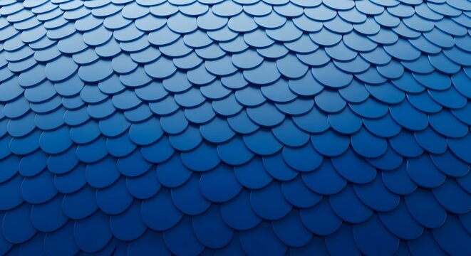 Blue scaled pattern abstract background seamless texture for design