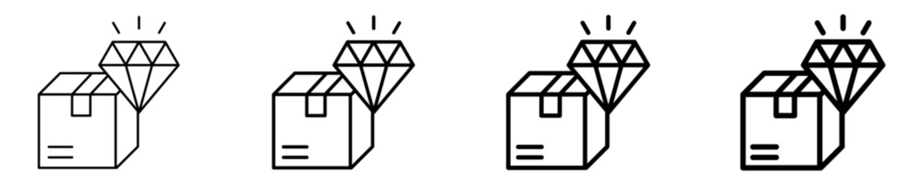 Premium Product   Icon Set Different Style Collection