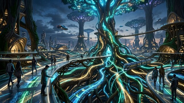 Giant living_trees replace internet
