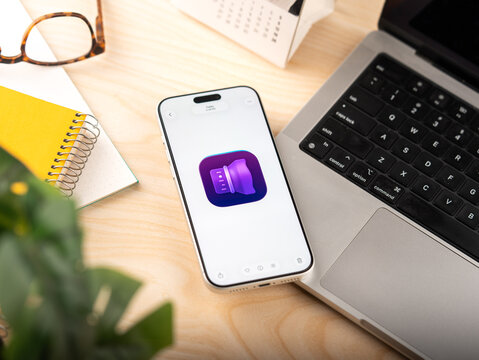 Final Cut Pro Camera logo is displayed on a smartphone screen in Bangalore, India, on May 15, 2026
