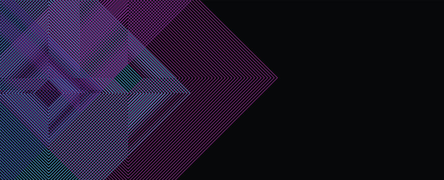 Chevron stripes background square lines zigzag pattern seamless abstract vector design.