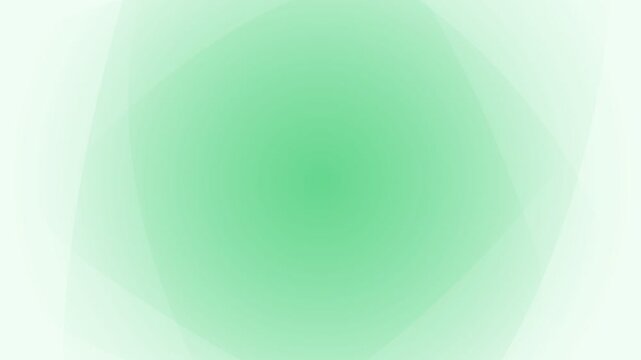 Abstract soft mint green gradient background with smooth layered geometric shapes