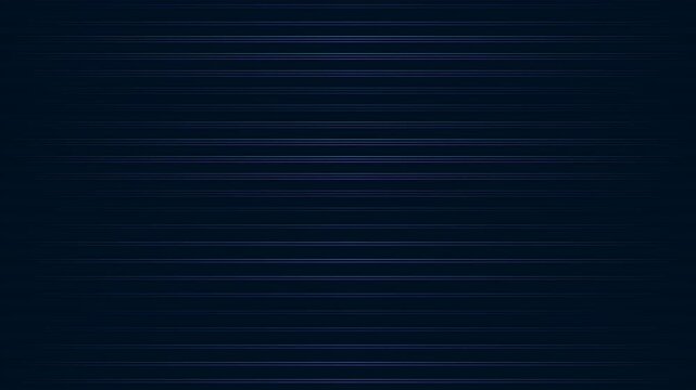 Abstract dark background with thin glowing horizontal lines in deep blue