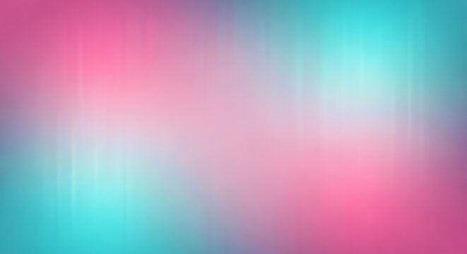 Frosted Glass Texture with Blurred Soft Neon Pink and Cyan Lights