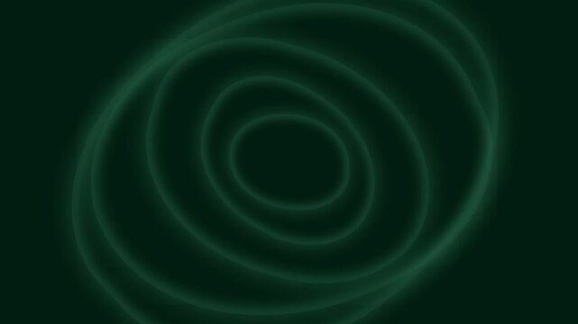 A glowing ethereal ring pattern formed by concentric circles on black background