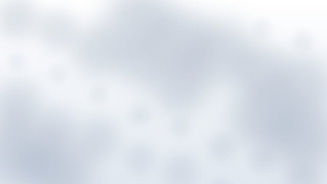 Abstract soft blue circular shapes fading into a pristine white background