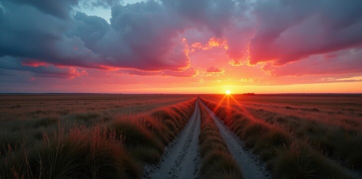 D?nen landscape at sunset on Sylt island Germany, outdoor, sylt