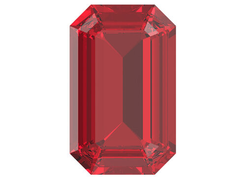 ルビーエメラルドカット　ruby Emerald Cut