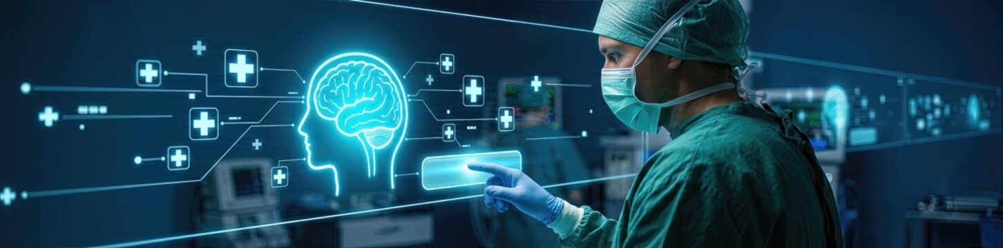 Innovative surgical technology implementation hospital operating room medical content digital environment close-up viewpoint advancements in healthcare efficiency