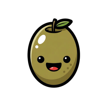 Olive Kawaii Face.