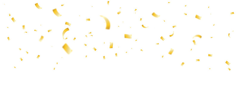 confetti on white background transparent image	
